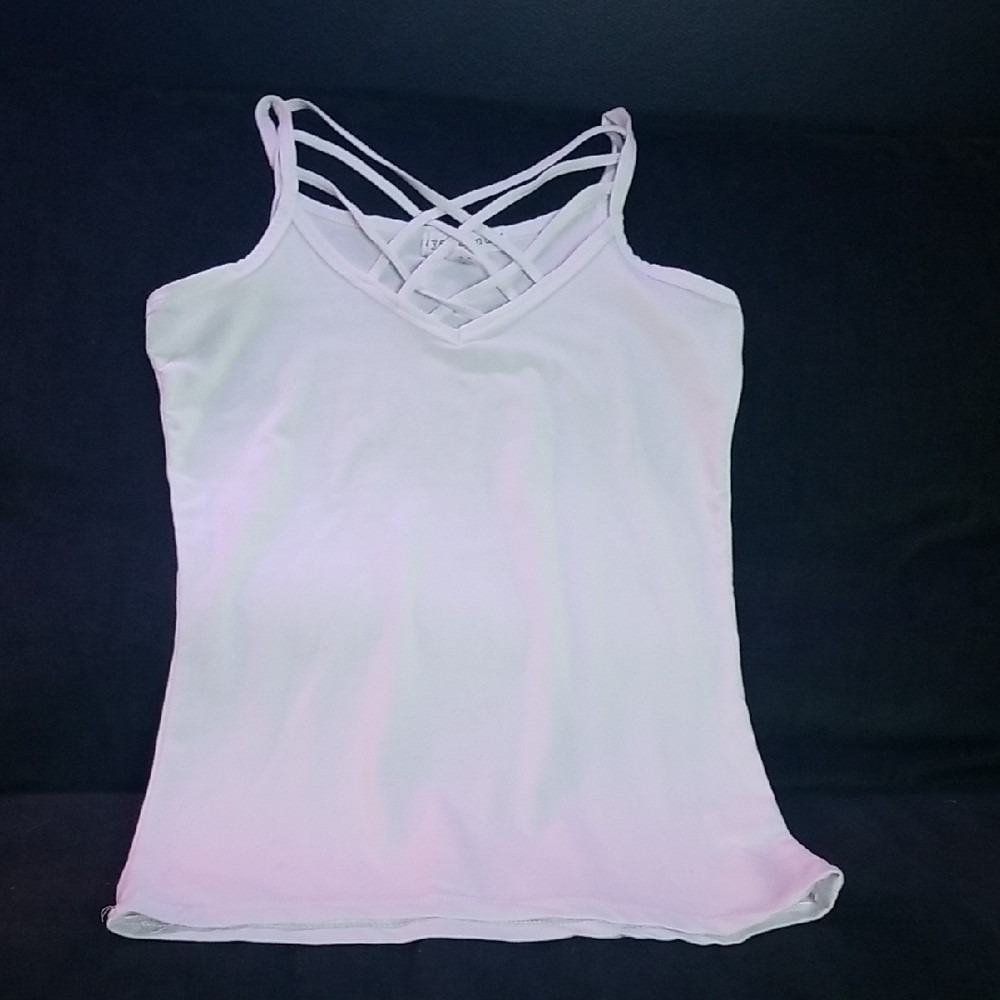Eye Candy White Strappy Camisole